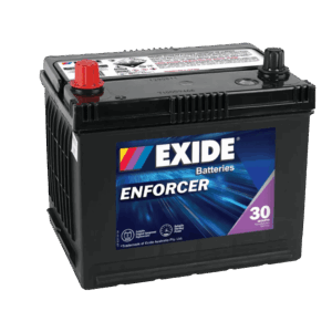 Exide Enforcer 480CCA 40Ah SUV 4WD Battery Positive Left