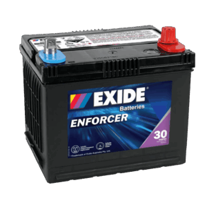 Exide Enforcer 480CCA 40Ah SUV 4WD Battery Positive Right