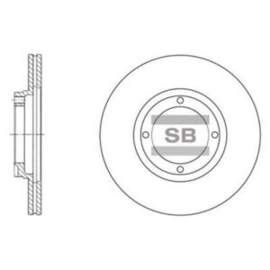Hi-Q Front Brake Rotors Set SD1001